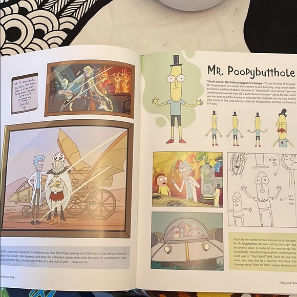 The Art of Rick and Morty Hardcover Coffee table book - Picture 3 of 3